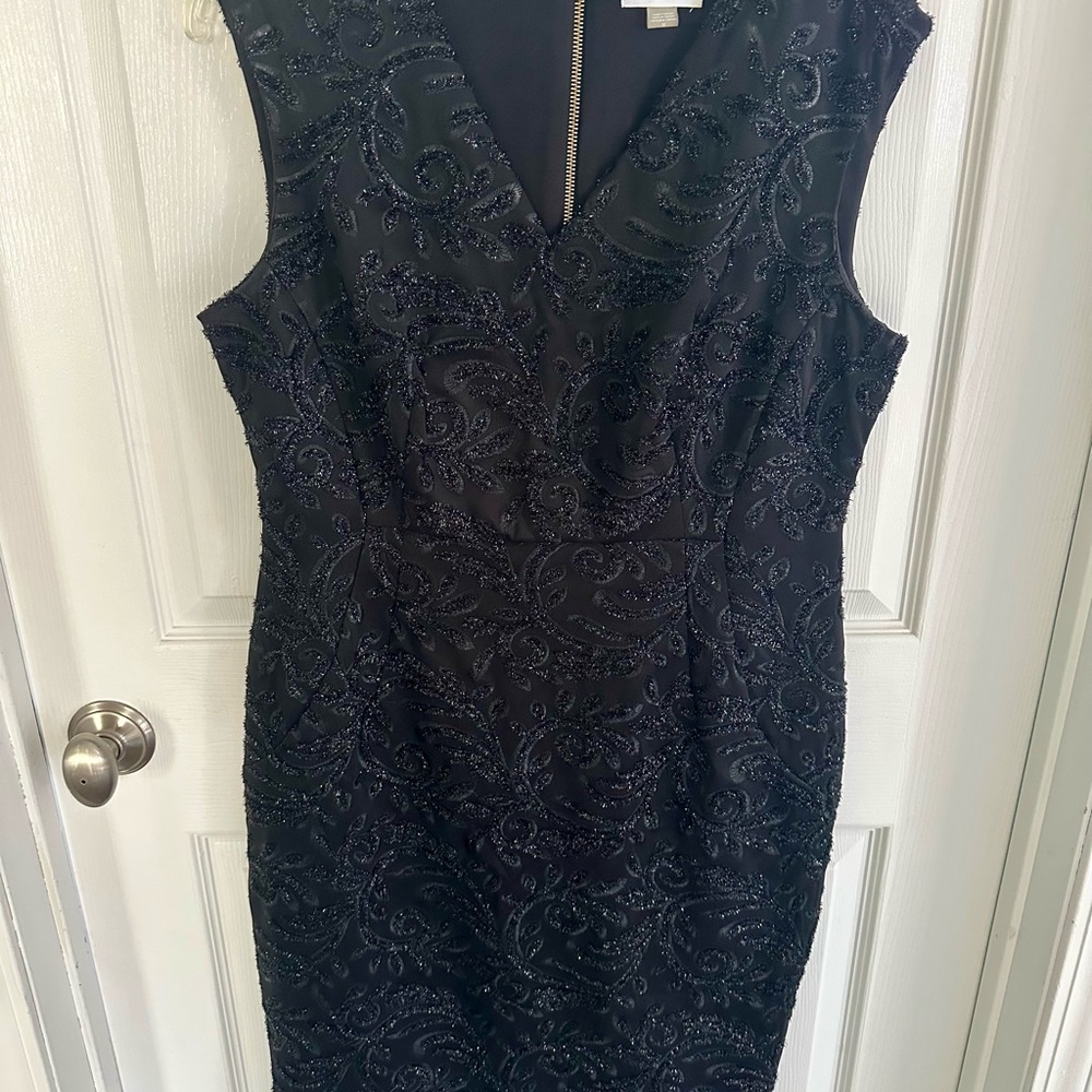 Elegant Black Calvin Klein Dress